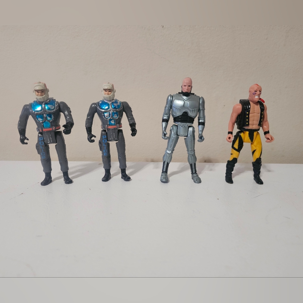 Vintage Kenner Robocop Ultra Police Figures Set of 4
